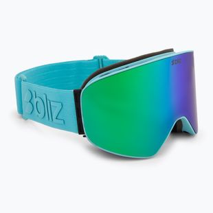 Скиорски очила Bliz Flow matte turquoise/brown/green multi