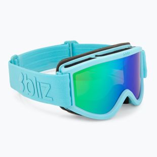 Детски скиорски очила Bliz Pixie Jr matte turquoise/brown/green multi
