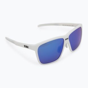 Слънчеви очила Bliz A001 matte white/grey blue multi