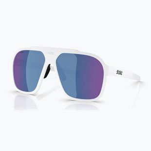 Слънчеви очила Bliz A002 matte white/grey blue multi