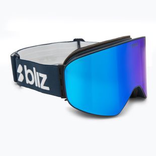 Скиорски очила Bliz Flow matte blue/brown/blue multi