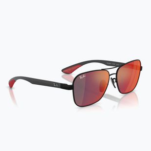 Слънчеви очила Ray-Ban Rb8336M Scuderia matt black/dark grey mirror blue/red