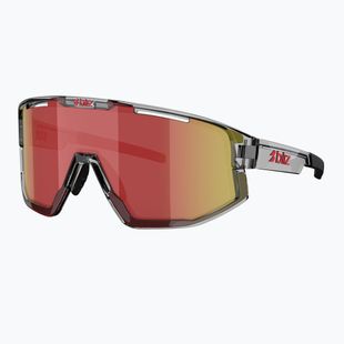 Слънчеви очила Bliz Fusion transparent dark grey/brow red multi