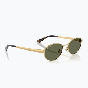 Слънчеви очила Ray-Ban RB3774D arista gold/dark green polarized