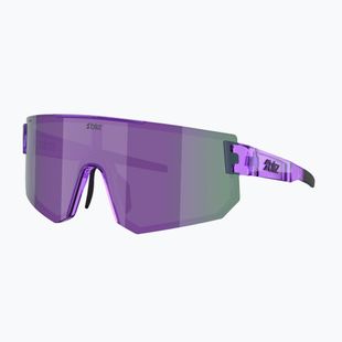 Слънчеви очила Bliz P005 transparent purple/smoke purple mirror