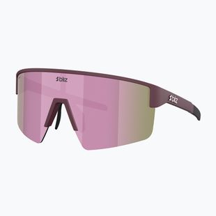 Слънчеви очила Bliz P004 Small matte burgundy/brown rose multi