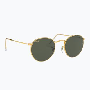 Слънчеви очила Ray-Ban Round Metal gold/green g-15