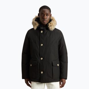 Мъжко яке Woolrich Arctic Detachable Fur Anorak black