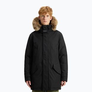 Мъжко яке Woolrich Polar High Collar Fur black