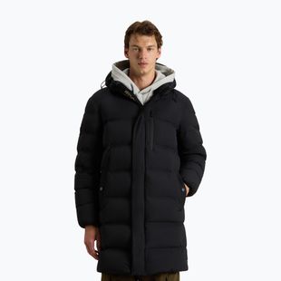 Мъжко яке Woolrich Matt Stretch Long Puffer black