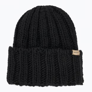 Дамска зимна шапка Woolrich Chunky Beanie black
