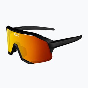 Слънчеви очила Koo Demos black matt/red mirror