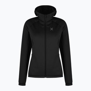 Дамски суитшърт Montura Fadis Grid Hooded Maglia black