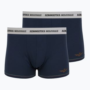 Мъжки боксерки Aeronautica Militare AM1UBX004 2 pack navy