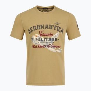 Мъжки тениски Aeronautica Militare Tornado T-shirt antelope beige