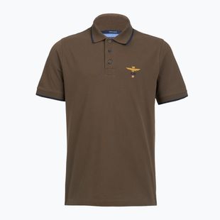 Тениска Aeronautica Militare PO1308UP00082 Polo chestnut brown