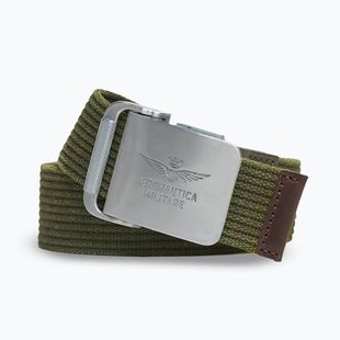 Mъжки колан за панталони Aeronautica Militare CI0319UCT04306 green musk