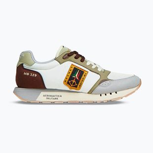 Мъжки обувки Aeronautica Militare SC0292UCT03331 off white/green/brown/grey
