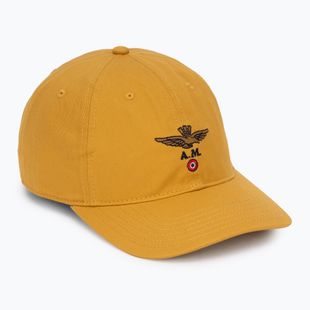 Мъжка шапка с козирка Aeronautica Militare HA1246UCT02 mustard yellow