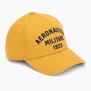 Мъжка шапка с козирка Aeronautica Militare HA1104UCT02 mustard yellow