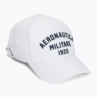 Мъжка шапка с козирка Aeronautica Militare HA1104UCT02 off white