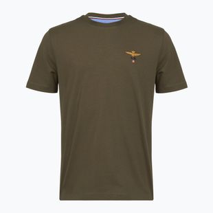 Mъжка тениска Aeronautica Militare TS1580UJ00372 verde scuro