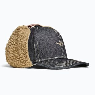 Мъжка шапка с козирка Czapka Aeronautica Militare 262HA1260DCT04366 denim nero