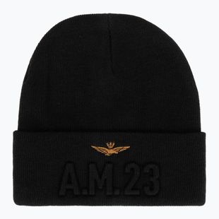 Мъжка зимна шапка Czapka Aeronautica Militare 262CU0099UL00949 jet black