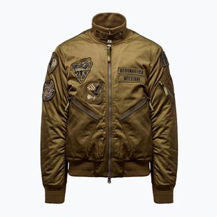 Мъжко яке Kurtka Aeronautica Militare 262AB3077UCT04361 Bomber fern green