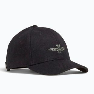 Мъжка шапка с козирка Czapka Aeronautica Militare 262HA1085UCT02333 jet black