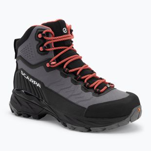 Дамски ботуши за трекинг SCARPA Rush TRK LT GTX сиво/коралово