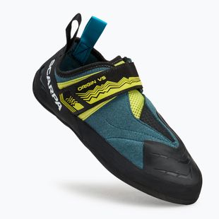 Обувки за катерене SCARPA Origin VS petrol/lime