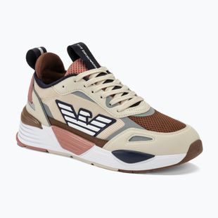 Обувки EA7 Emporio Armani Ace Runner rainy day/black iris/emperador/terracotta