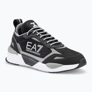 EA7 Emporio Armani Ace Runner Mesh черни/ сребърни обувки