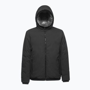 Мъжко подплатено яке Geox Spherica™ black / apricot