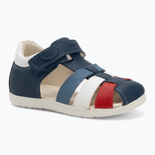 Детски сандали Geox Macchia avio/white