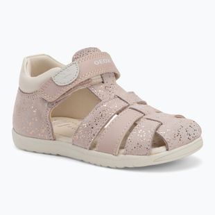 Детски сандали Geox Macchia rose/off white