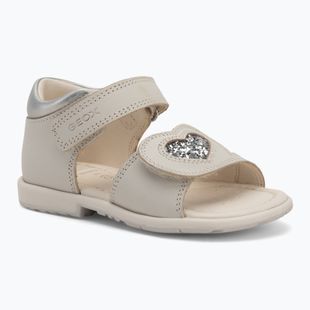 Детски сандали Geox Verred в бяло/сребристо