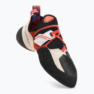 Дамски обувки за катерене La Sportiva Solution white/lily orange