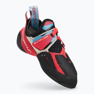 La Sportiva Solution Comp хибискус/ малибу синьо дамска обувка за катерене