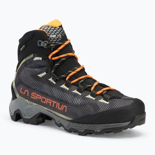 Мъжки обувки за високопланински туризъм La Sportiva Aequilibrium Hike GTX carbon/ papaya