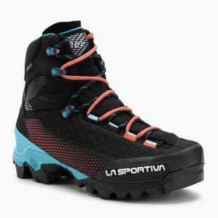 Дамски високопланински обувки La Sportiva Aequilibrium ST GTX black/hibiscus