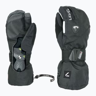 Мъжки скиорски ръкавици Level Fly Trigger black