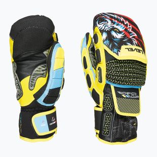 Скиорски ръкавици Level Worldcup Cf Mitt yellow/blue