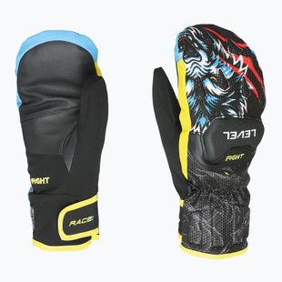 Скиорски ръкавици Level Race Replica Mitt black/yellow