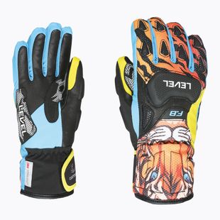 Детски скиорски ръкавици Level Sq Jr Cf orange