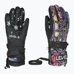 Детски сноуборд ръкавици Level Junior purple