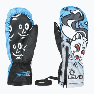 Детски скиорски ръкавици Level Lucky Mitt navy/grey