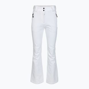 Дамски скиорски панталон EA7 Emporio Armani Ski Kitzbuhel Softshell High Waisted white