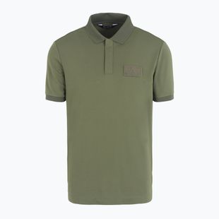 Мъжки EA7 Emporio Armani Train Lux Polo Тениска от модал